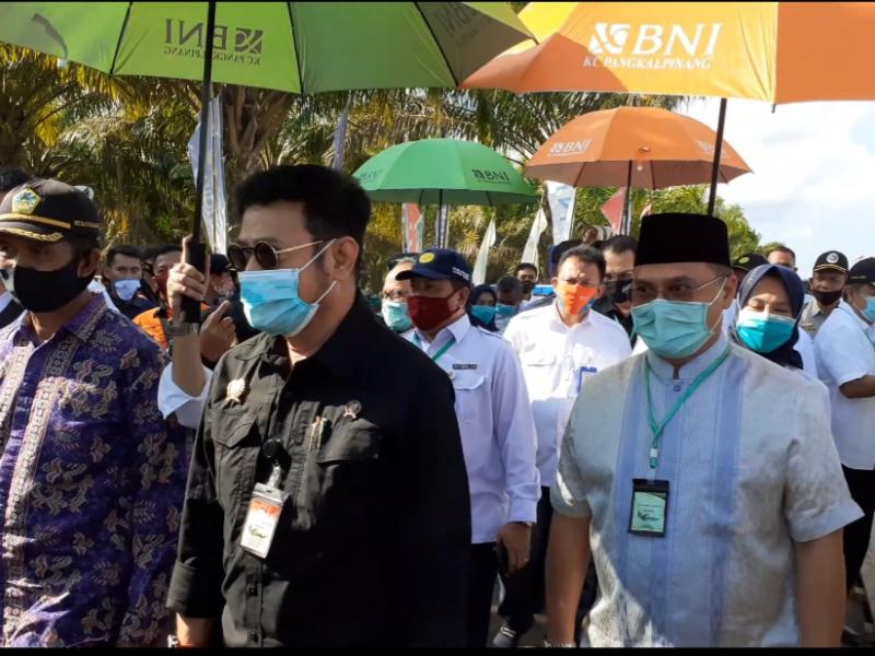 Mentan Sebut Empat Komponen yang Dapat Memajukan Sektor Pertanian 