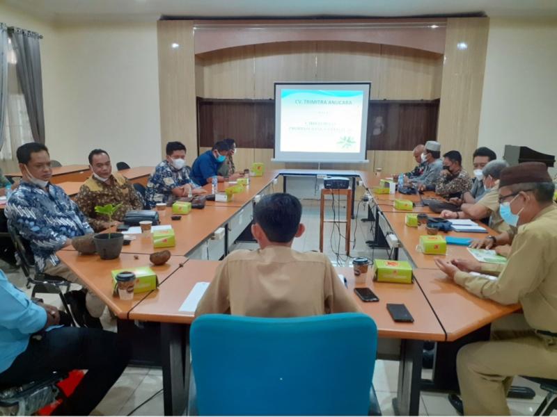 Ingin Tahu Banyak tentang Porang, Pimpinan dan Anggota DPRD Belitung 'Berguru' ke Dinas Pertanian Babel