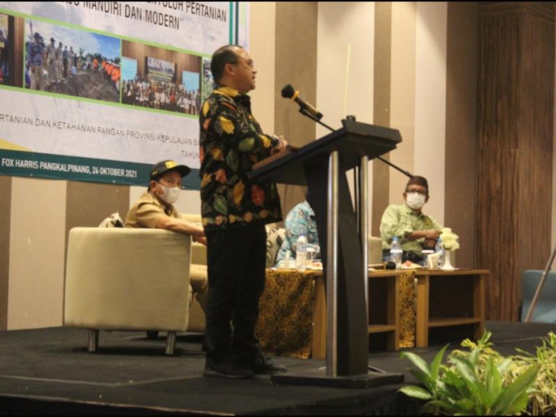 Gubernur Erzaldi Akan Berikan Insentif untuk Penyuluh Pertanian Honorer