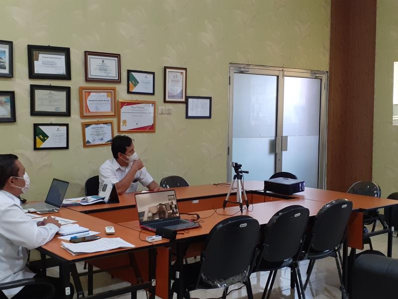 Kepala Dinas Pertanian Babel Hadiri Rakor Tata Niaga Lada Bersama KPK