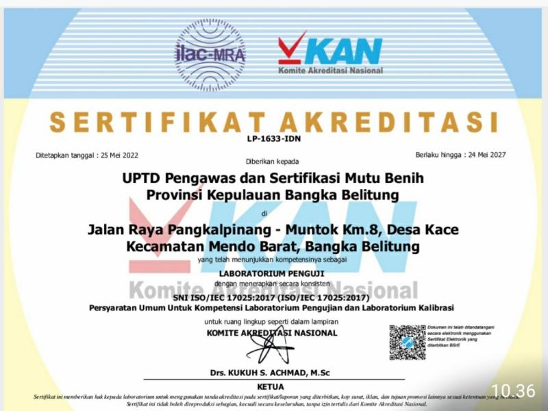 PSMB Miliki Laboratorium Terakreditasi KAN