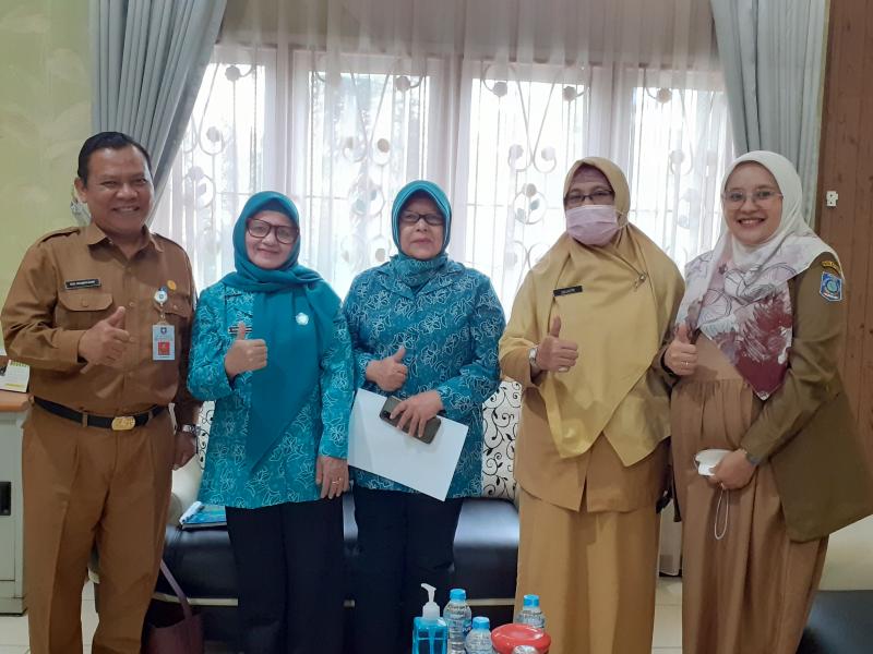 Sinergikan Kegiatan, TP PKK Provinsi Temui Kepala Dinas Pertanian Babel