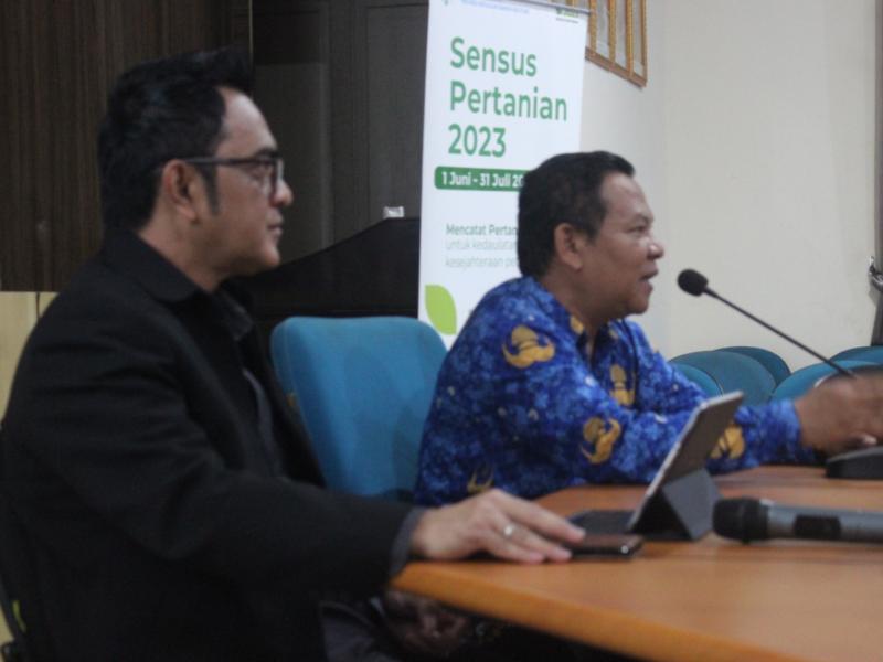 Sosialisasi ST 2023, Kepala Dinas Pertanian Babel: Data Sensus Sangat Dibutuhkan