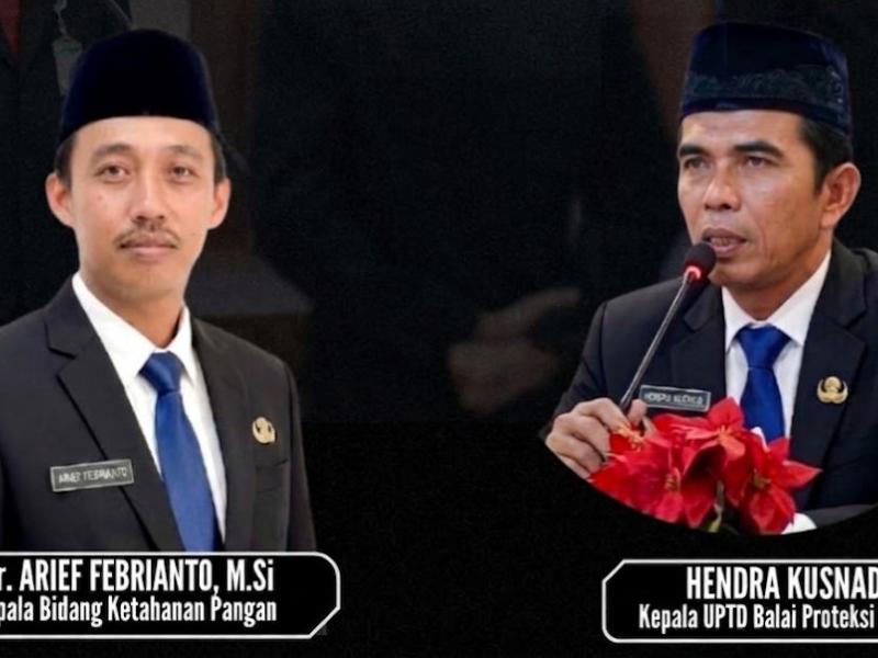 Pemprov Babel Lantik Dua Pejabat Baru di DPKP
