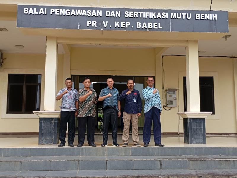 Kunjungi UPTD PSMB, Edi Iskandar Sebut Potensi Sumber PAD dari Sertifikasi Benih Tanaman