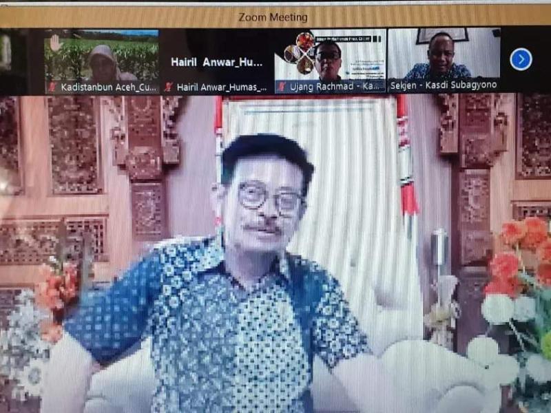 Ada Sinyal Ekspor CPO Dibuka, Mentan SYL Minta PKS Beli TBS Sawit Petani