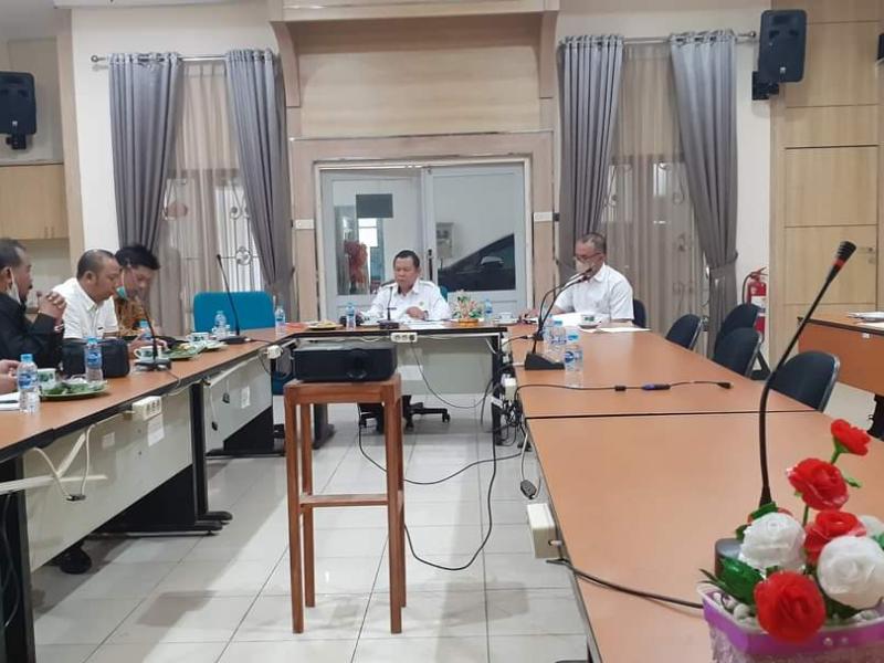 Sambangi Dinas Pertanian Babel, Komisi II DPRD Beltim Konsultasi TBS Kelapa Sawit