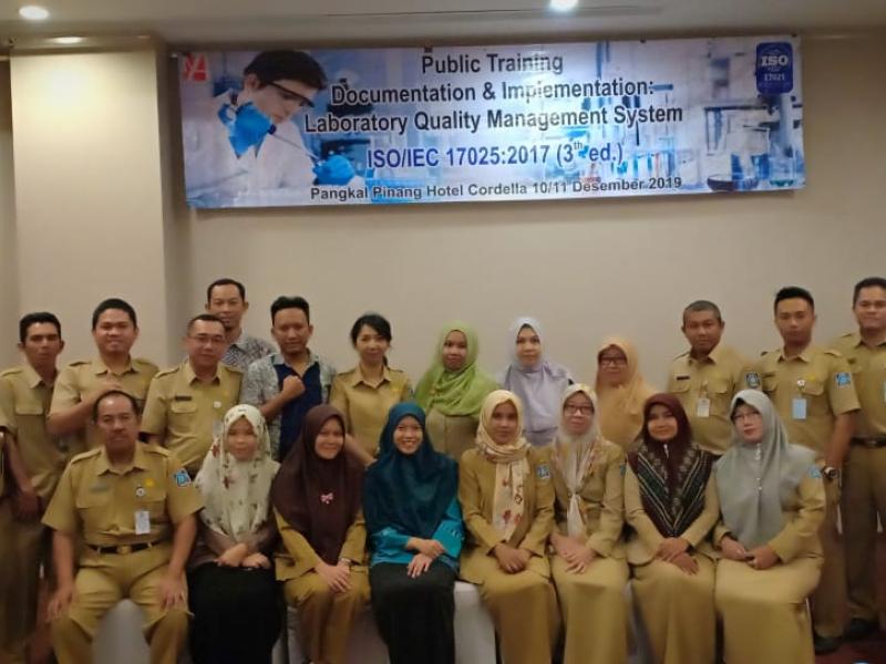 Personil Laboratorium Lingkup Dinas Pertanian Babel dibekali ISO/IEC 17025:2017