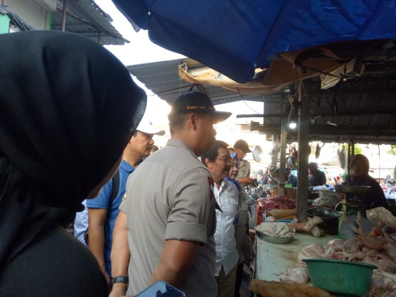 Kadis Pertanian Babel dampingi Wagub Sidak Kebutuhan Pokok Jelang Nataru 2020