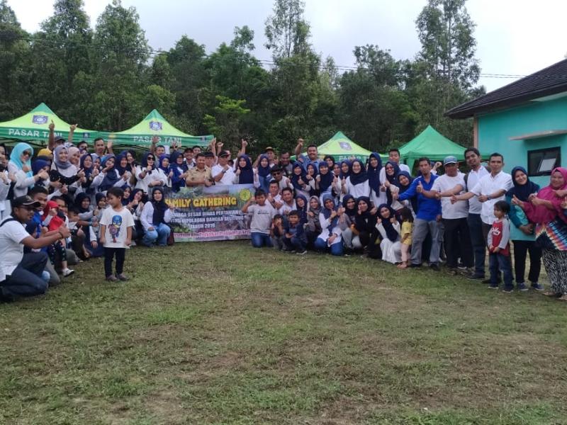 Dinas Pertanian Babel Tutup Tahun 2019 dengan Family Gathering 