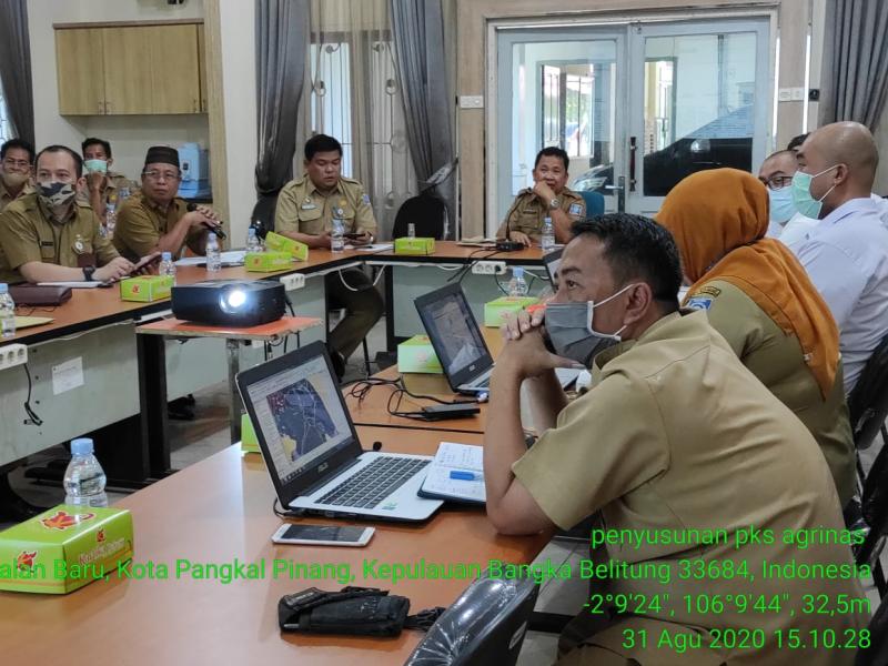 Kerjasama Pengembangan Kawasan Berbasis Korporasi di Bangka Selatan dengan PT Agrinas Terus dimatangkan