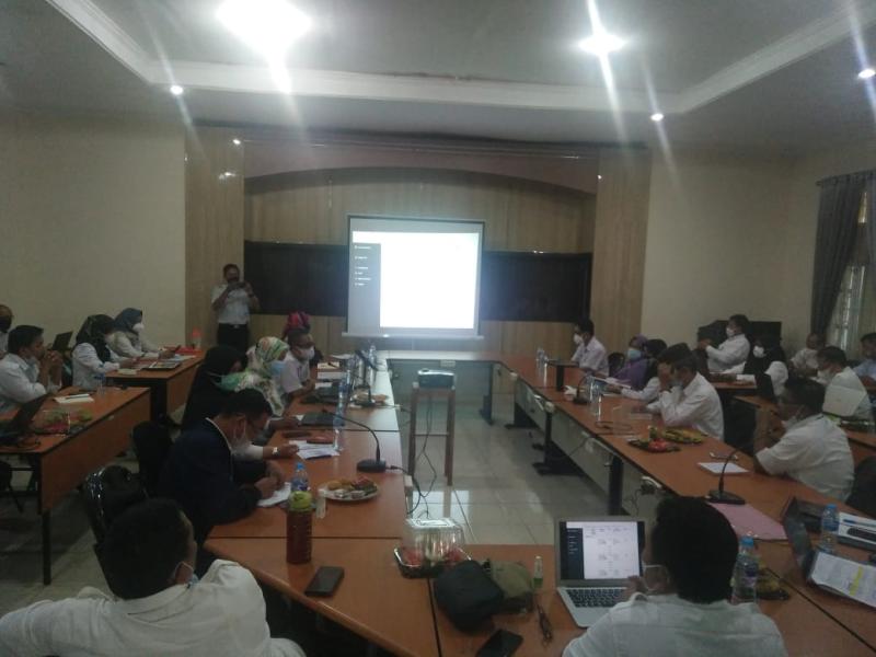 Pimpin Workshop Penyusunan SKP, Juaidi Minta Atasan dan Bawahan Saling Support Kinerja  