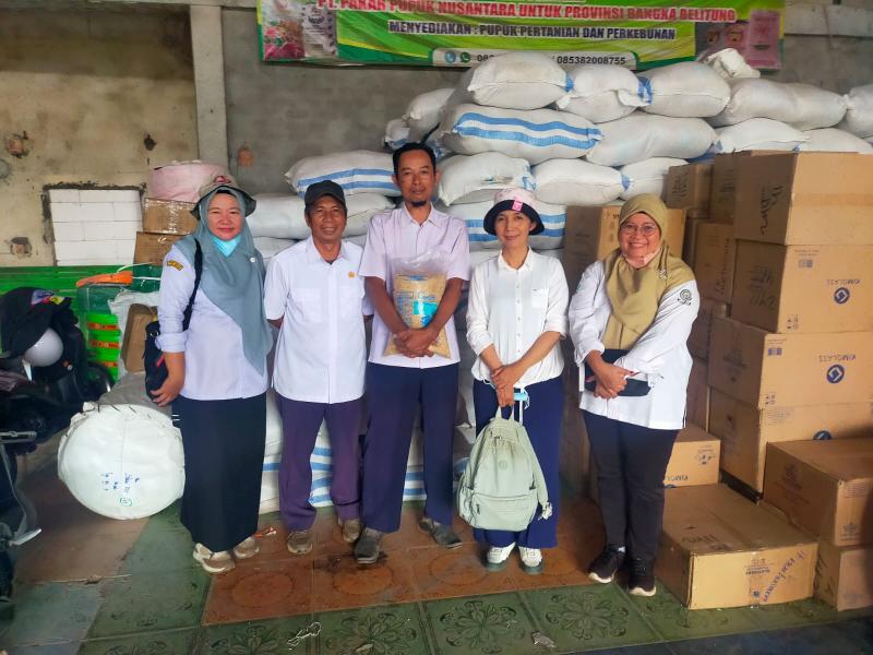 Pastikan Mutu Terjaga, PBT Babel Uji Laboratorium 12,8 Ton Bantuan Benih Padi Kementan