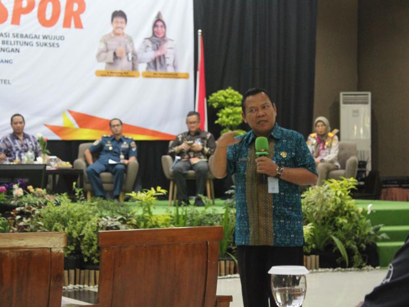 Kepala Dinas Pertanian Babel Paparkan Peta Komoditi Unggulan Pada FGD Karantina