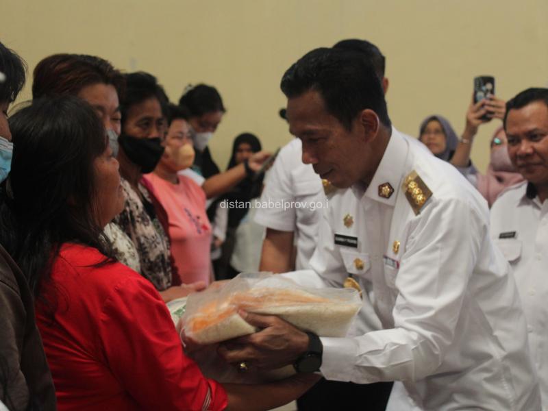 Beras Bantuan Mulai Disalurkan, Sasar 52 Ribu KPM di Babel