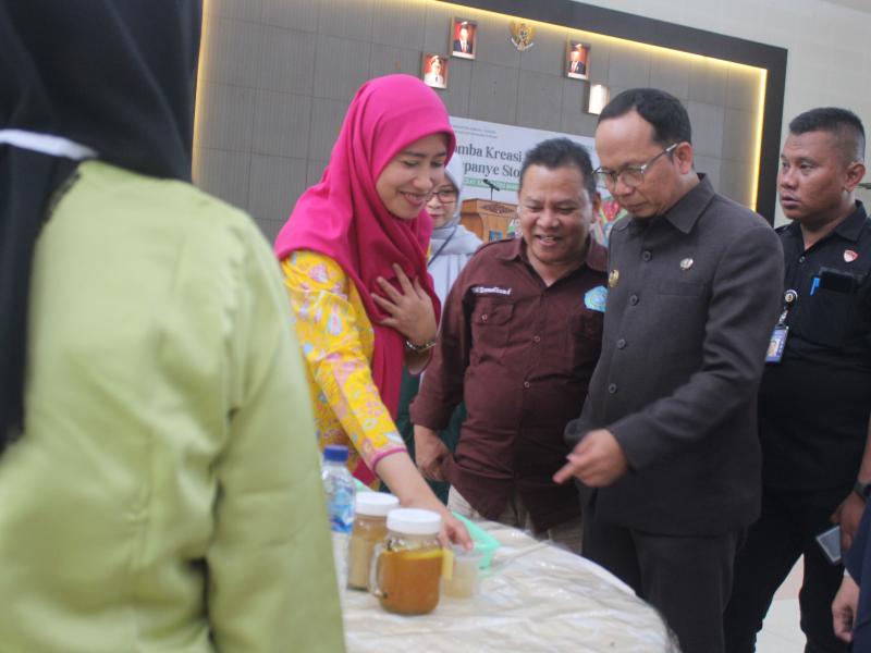 Bupati dan Kepala Dinas Pertanian Babel Buka Lomba Menu B2SA Bangka Tengah