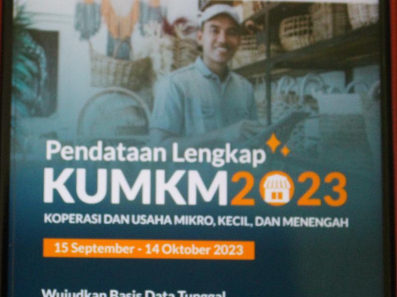 KemenKopUKM Gandeng BPS Data Koperasi dan UMKM 2023