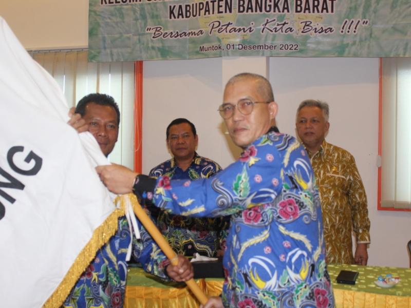 Pengurus KTNA Bangka Barat Lima Tahun ke Depan Resmi Dikukuhkan