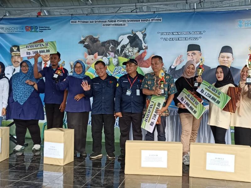 Bulan Bhakti PKH 2022: Bappeda Pemenang Lomba Masak, BPTP Stand Terbaik 