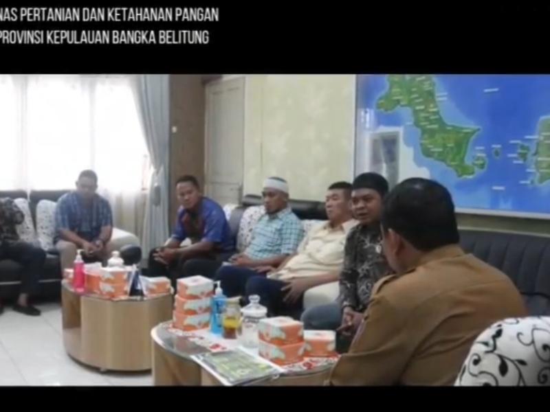 Koordinasi Pembangunan Pertanian, Komisi II DPRD Bateng Kembali Sambangi Dinas Pertanian Babel