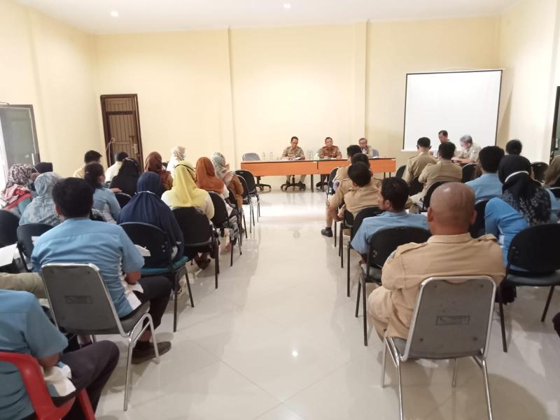 Pacu Kinerja Pegawai, Edi Romdhoni Gelar Rakor Bersama Dua UPTD Lingkup Dinas Pertanian Babel