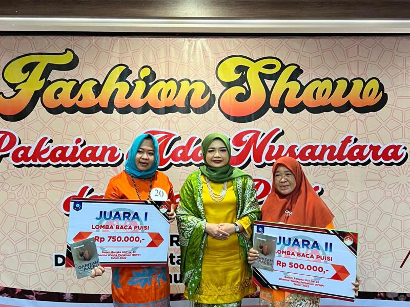 Dinas Pertanian Babel Sabet Dua Gelar Lomba Puisi HUT DWP