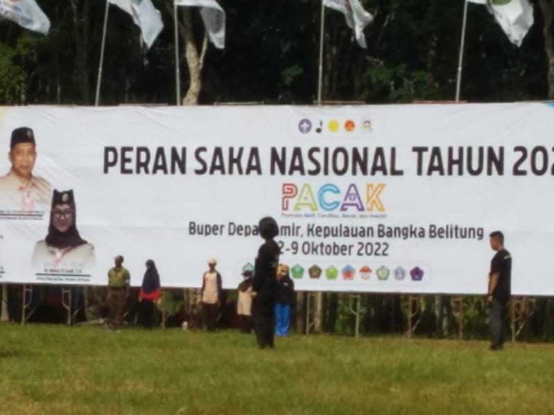 Perkemahan Pramuka Nasional di Balun Ijuk, Dinas Pertanian Babel Fasilitasi Peserta Saka Taruna Bumi