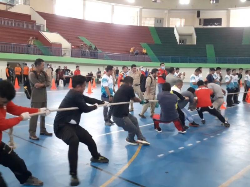 Tim Tarik Tambang Dinas Pertanian Babel Terhenti di Penyisihan